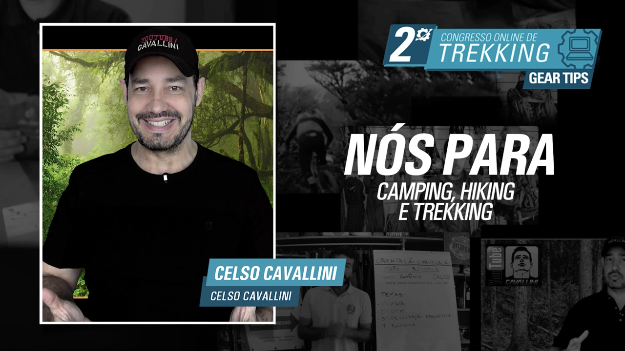 Nós para camping, hiking e trekking - Celso Cavallini